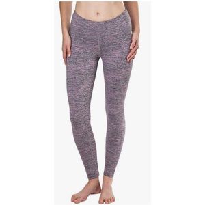 Tuff Athletics Full Length Performance Tight Lycra Nylon Leggings